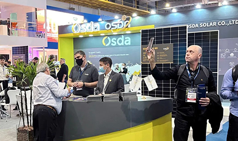 Osda Solar на Intersolar South America в 2022 году