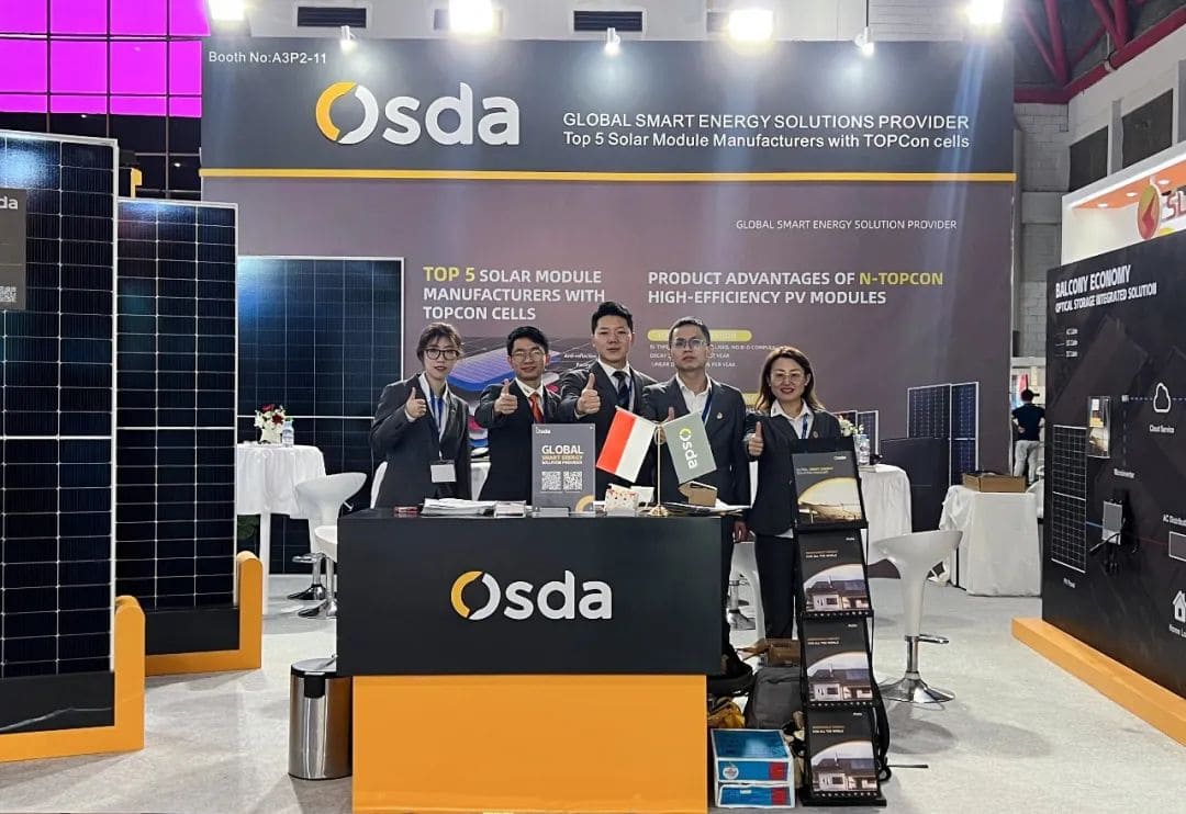 Продолжайте гоняться за светом и сосредоточьтесь на Индонезии | Osda прекрасно появится на Международной выставке солнечной энергии в Индонезии в 2023 году.